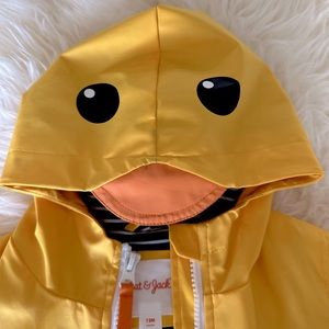-SOLD- Cat & Jack Ducky Rain Coat 12m